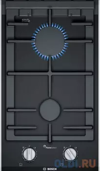 Варочная панель газовая Bosch PRB3A6B70 черный