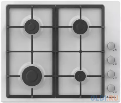 Варочная панель газовая Candy CHG6LW белый
