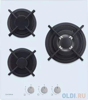 Варочная панель газовая Дарина 2T2 C4308 W белый