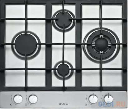 Варочная панель газовая Дарина 3Т М303 Х серебристый