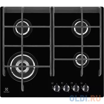 Варочная панель газовая Electrolux EGV96343YK черный