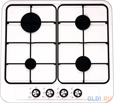 Варочная панель газовая Flama BG 5421 W1 бежевый