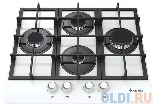 Варочная панель газовая Gefest 2231-05 К12 белый