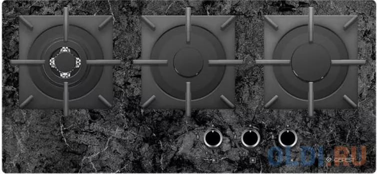 Варочная панель газовая Gefest ПВГ 2150-01 К93 черный