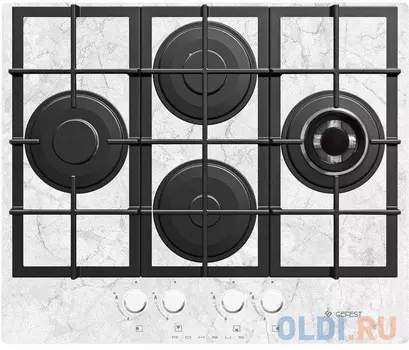 Варочная панель газовая Gefest ПВГ 2231-01 Р52 белый