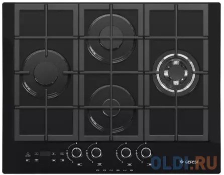 Варочная панель газовая Gefest ПВГ 2231-08 Р3 черный