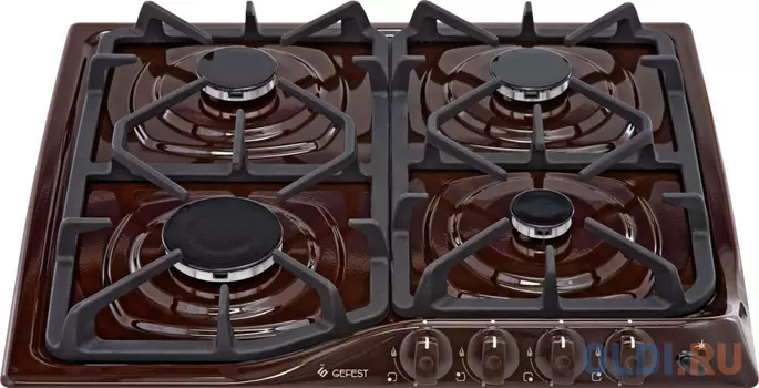 Варочная панель газовая Gefest СГ СН 1210 К7 коричневый