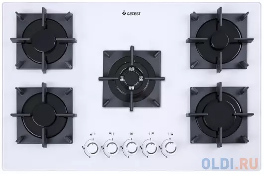 Варочная панель газовая Gefest СГ СН 2340 К32 белый