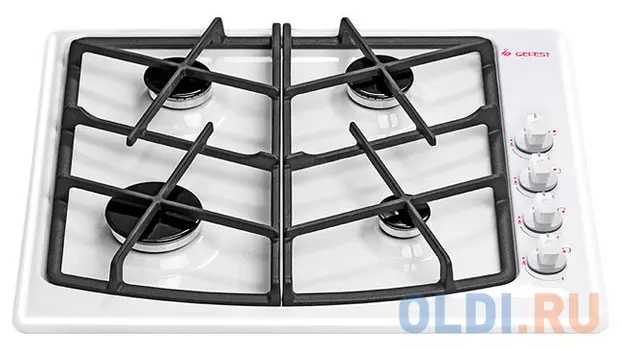 Варочная панель газовая Gefest СН 1211 белый