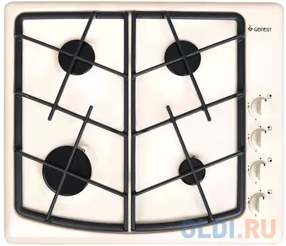 Варочная панель газовая Gefest СН 1211 К81 кремовый
