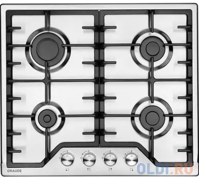 Варочная панель газовая GRAUDE GS 60.1 E серебристый