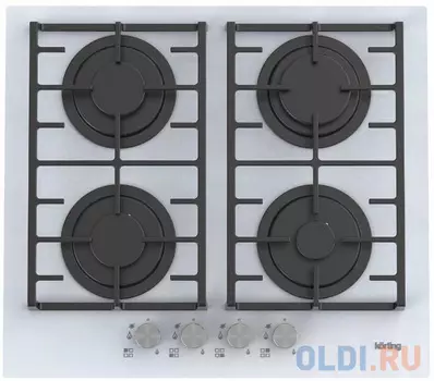 Варочная панель газовая Korting HGG 6805 CW белый