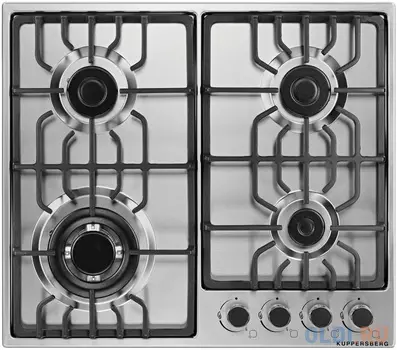 Варочная панель газовая Kuppersberg TS 69 X серебристый