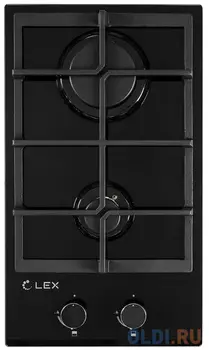 Варочная панель газовая LEX GVG 321 BL черный