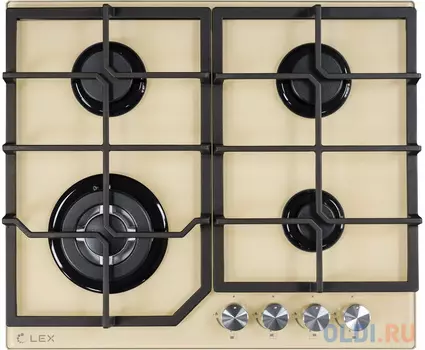 Варочная панель газовая LEX GVG 640-1 IV слоновая кость