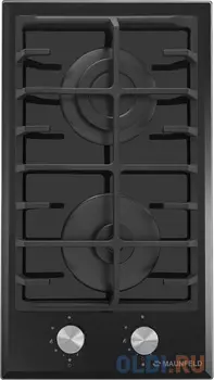Варочная панель газовая Maunfeld EGHE.32.6CB/G черный