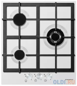 Варочная панель газовая Maunfeld EGHE.43.33CW/G белый