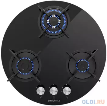 Варочная панель газовая Maunfeld EGHG.43.23CB/G черный
