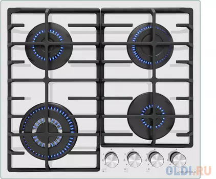 Варочная панель газовая Maunfeld EGHG.64.63CW/G белый