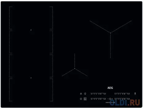 Варочная панель индукционная AEG IKE74471IB черный