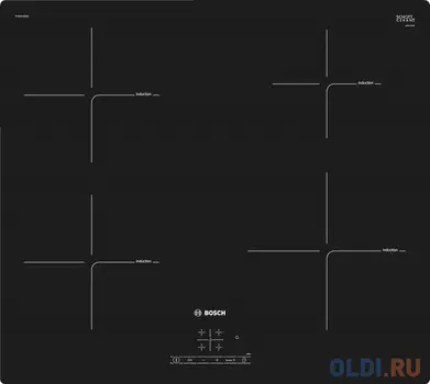 Варочная панель индукционная Bosch PIE601BB5E черный