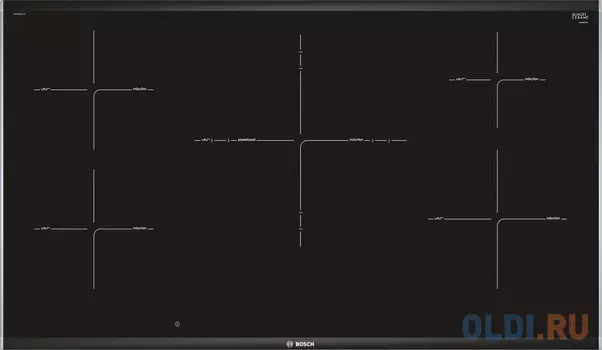 Варочная панель индукционная Bosch PIV975DC1E черный