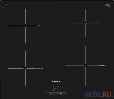 Варочная панель индукционная Bosch PUE611BB6E черный