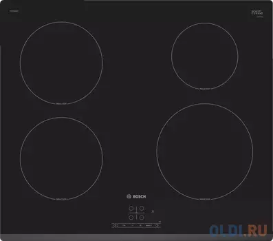 Варочная панель индукционная Bosch PUE63RBB5E черный