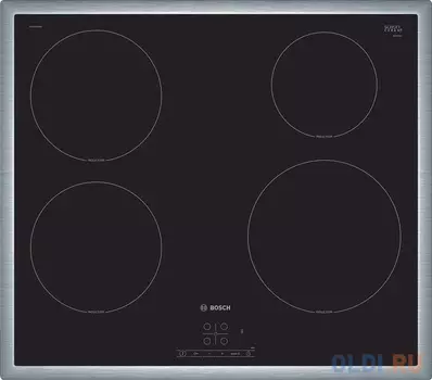 Варочная панель индукционная Bosch PUE64RBB5E черный