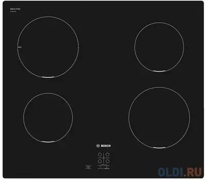 Варочная панель индукционная Bosch PUG611AA5D черный