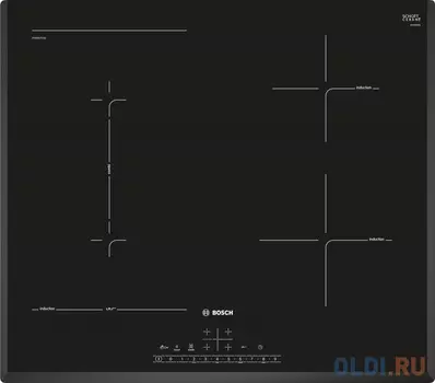 Варочная панель индукционная Bosch PVS651FC5E черный