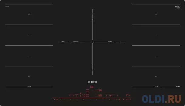 Варочная панель индукционная Bosch PXV901DV1E черный