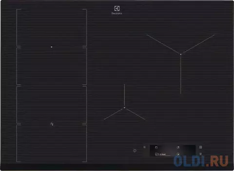 Варочная панель индукционная Electrolux EIS7548 черный
