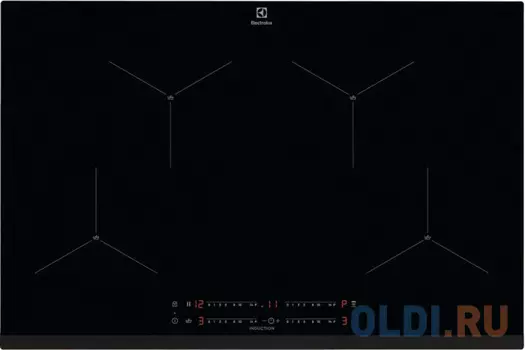 Варочная панель индукционная Electrolux EIS824 черный