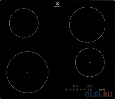 Варочная панель индукционная Electrolux EIT60420C черный
