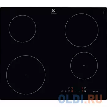 Варочная панель индукционная Electrolux EIT60428C черный