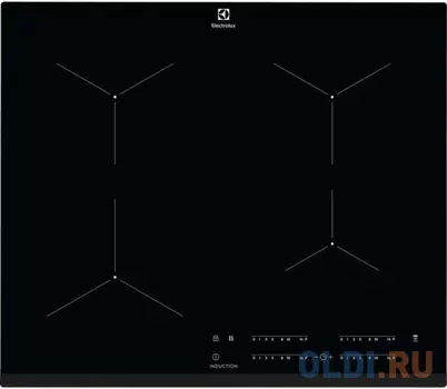 Варочная панель индукционная Electrolux EIT61443B черный