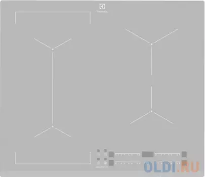 Варочная панель индукционная Electrolux EIV63440BS серебристый