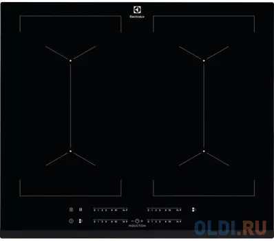 Варочная панель индукционная Electrolux EIV644 черный