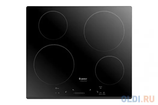Варочная панель индукционная Gefest ЭС В СН 4232 черный