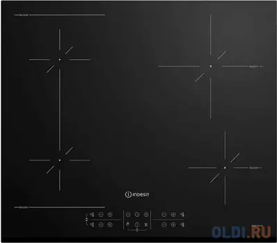 Варочная панель индукционная Indesit IB 41B60 BF черный