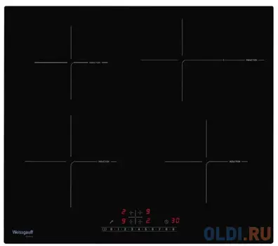 Варочная панель индукционная Weissgauff HI 641 BSC черный