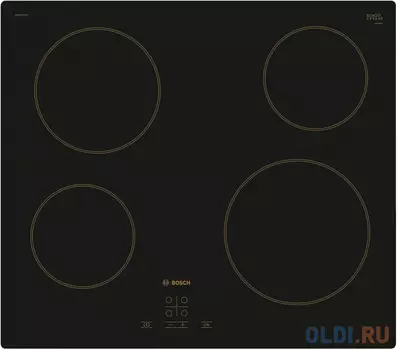 Варочная панель электрическая Bosch PKE611BA1R черный
