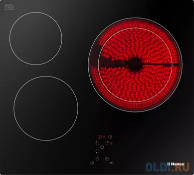 Варочная панель электрическая Hansa BHC66206 черный