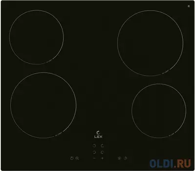 Варочная поверхность Lex EVH 640A BL черный