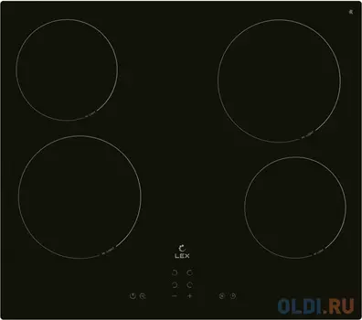 Варочная поверхность Lex EVH 640B BL черный
