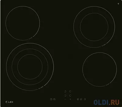 Варочная поверхность Lex EVH 642B BL черный