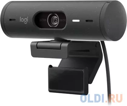 Веб-камера/ Logitech BRIO 500 HD Webcam - GRAPHITE - USB