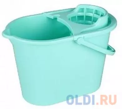 ВЕДРО МОП (С ОТЖИМОМ) 10 Л (1/8) "АЛЬТЕРНАТИВА" М1012