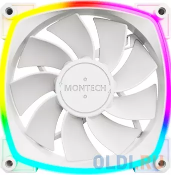 Вентилятор 120 х 120 мм MONTECH RX120 PWM WHITE 4 pin 1шт